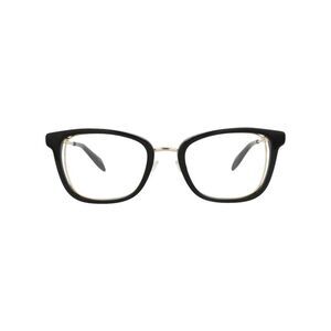 Alexander McQueen Square-Frame Acetate Optical Frames Black Womens